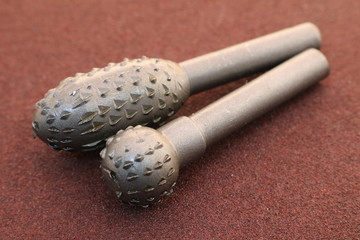 The tool for engraving. A nozzle for the engraver.