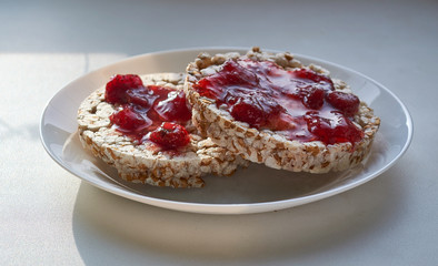 bread with jam