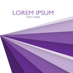 Obraz premium abstract geometric modern purple color background. Vector illustrator