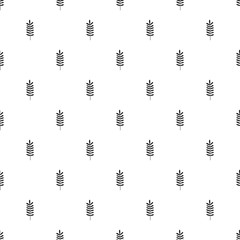 Seamless pattern with floral. Vector illustration in scandinavian style