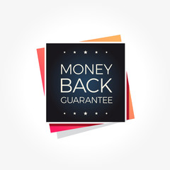 Money Back Guarantee Label