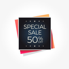 Special Sale 50% Off Label