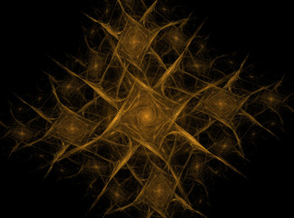 Beautiful abstract fractal illustration.