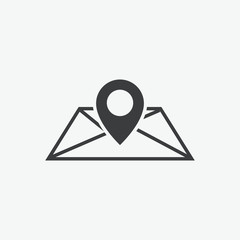 Location Pin Map Vector Icon