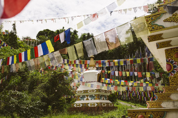 Pullahari Monastery, in kathmandu Nepal.