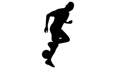silhouetted images of individual action players