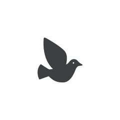 pigeon icon. sign design