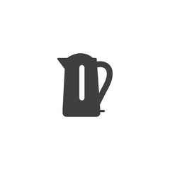 electric teapot icon. sign design