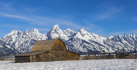 Barn at Mormon Row © Anthony