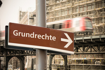 Schild 302 - Grundrechte