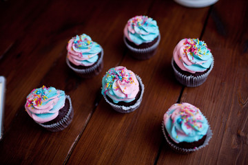 delicious cupcakes for birthday