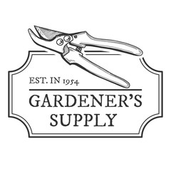 Gardeners supply emblem