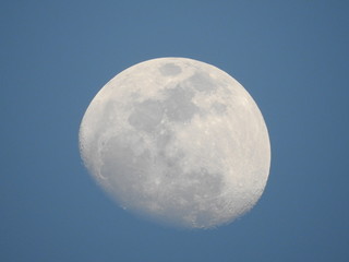 Waxing gibbous moon