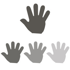 icon hand