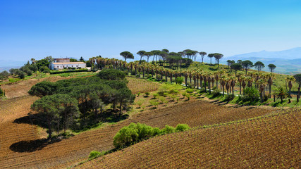 Obraz premium Krajobraz Sycylii