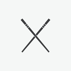 Chopsticks Vector Icon