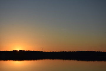 Sunset on the Lake