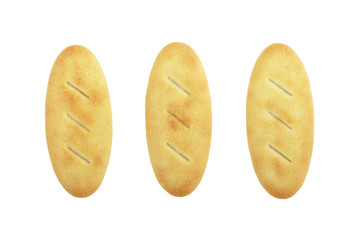 snack cracker isolated