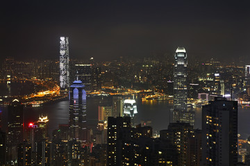 Victoria Peak in Hong Kong. China