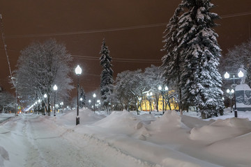 Strong February snowfall