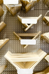 Shelf Holder made of teak wood