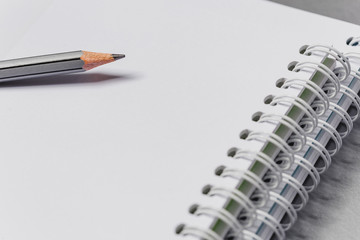 Work space, top view