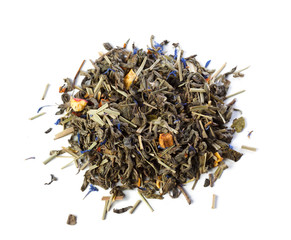 tea isolated on white