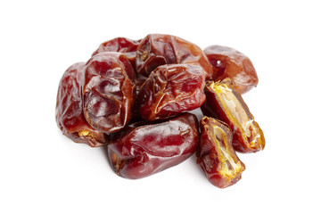 date fruit isolated on white