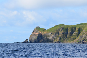 Fototapeta premium Владивосток, остров Рейнике осенью
