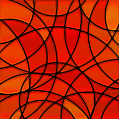 abstract vector stained-glass mosaic background