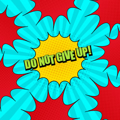 Comic book bright template