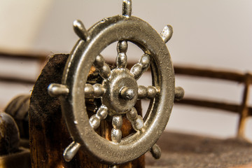 Obraz premium sailing boat model