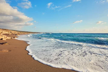 Wandaufkleber Cyprus - Mediterranean Sea coast. Lara Beach © Ryzhkov Oleksandr