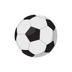 Soccer ball. Vector.
