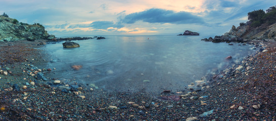 Beach near Aphrodite bath in Polis