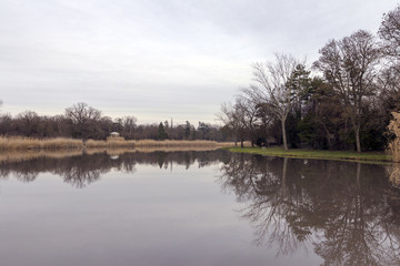 Lake at Nagymagocs palace