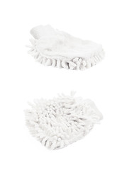 Car washing mitt glove isolated