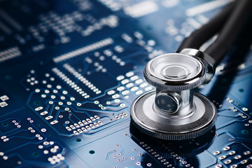 Medical stethoscope and electronics