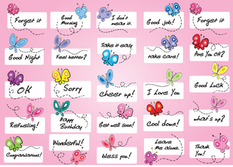 butterfly greeting card