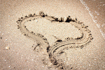 Sand heart