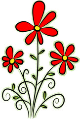 plant and flower background