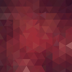 Obraz premium Background of brown geometric shapes. Abstract triangle geometrical background. Mosaic pattern. Vector EPS 10. Vector illustration