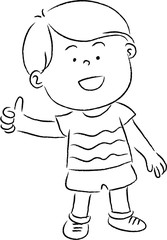 kids with card border