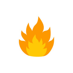 Fire Logo Icon Design