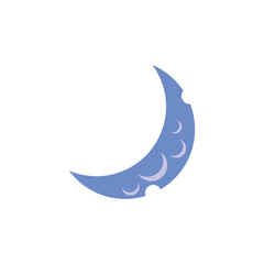 Obraz na płótnie Canvas Moon Logo Icon Design