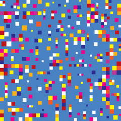pixel squares background seamless pattern