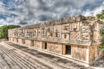 Fototapeta premium Die Ruinen der Maya-Stadt Uxmal