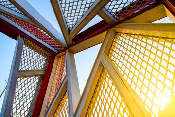 Steel structure landscape