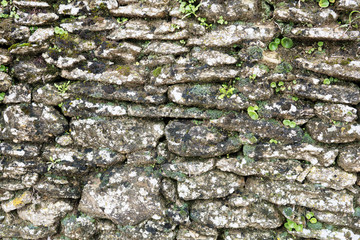 Background of old stone wall texture