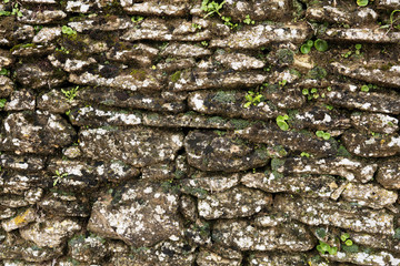 Background of old stone wall texture